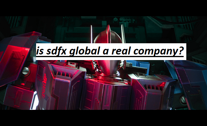 is sdfx global a real company?