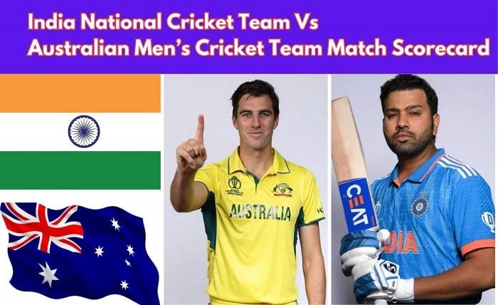 india national cricket team vs australian men’s cricket team match scorecard